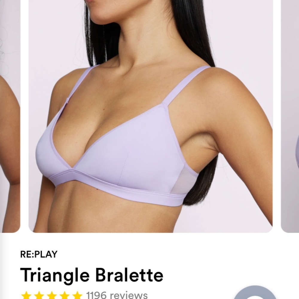 Parade triangle bralette
